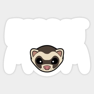 Ferret Mom Sticker